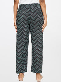 Global Desi Women Printed Loose Fit Trousers