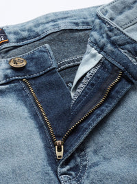 The Indian Garage Co Men Blue Slim Fit Light Fade Stretchable Jeans