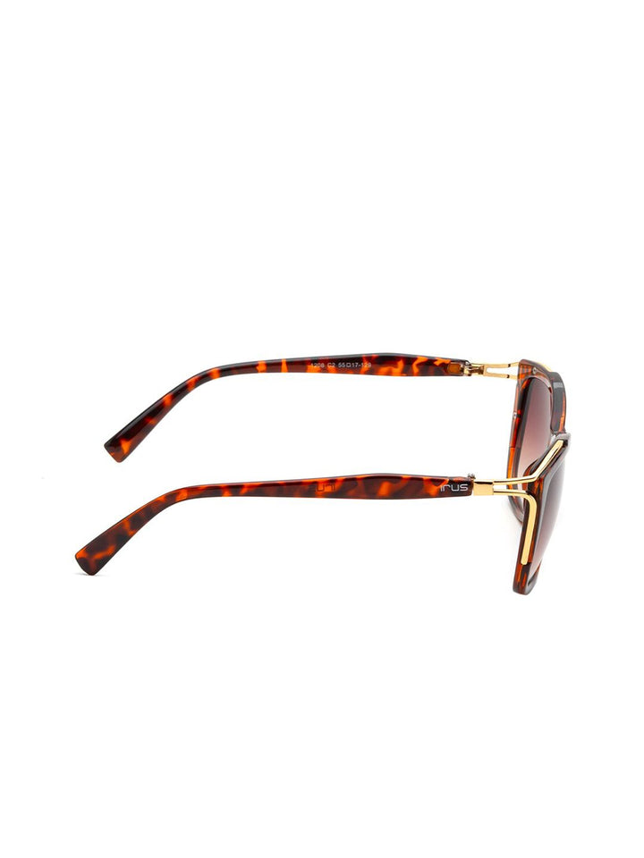 IRUS by IDEE Women Square Sunglasses with UV Protected Lens IRS1208C2SG