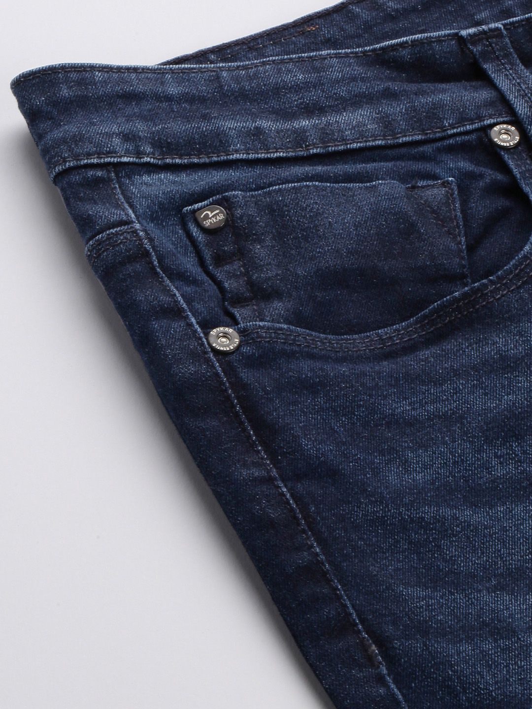 SPYKAR Men Skinny Fit Low-Rise Light Fade Stretchable Jeans