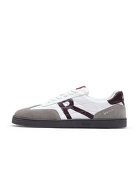 RARE RABBIT Men ATLAS White Leather Sneakers