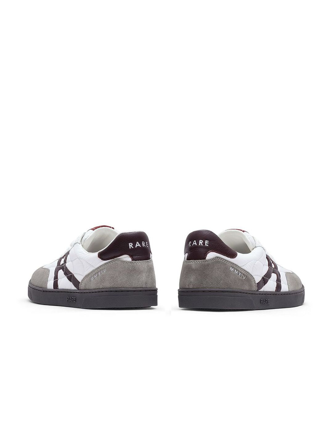 RARE RABBIT Men ATLAS White Leather Sneakers