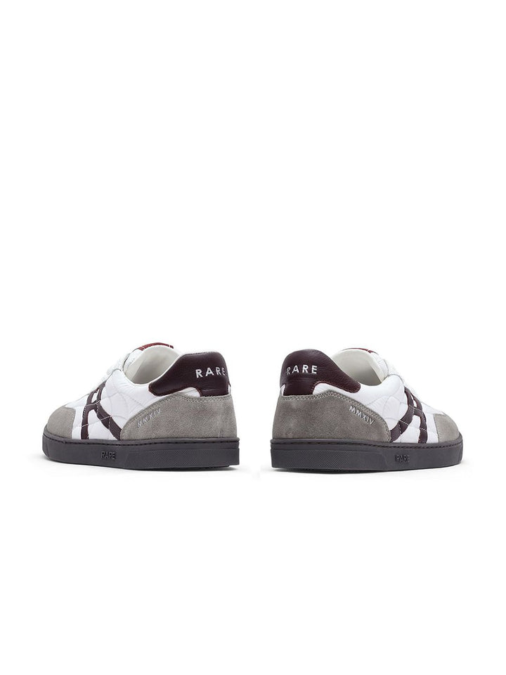 RARE RABBIT Men ATLAS White Leather Sneakers