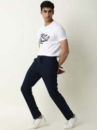 RARE RABBIT Men Slim Fit Trousers