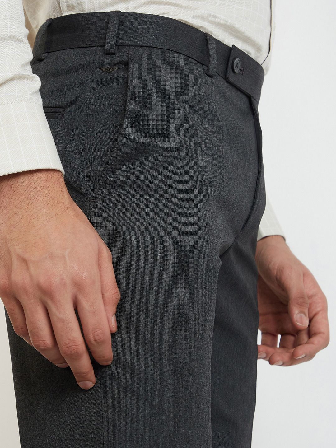 Park Avenue Men Regular Fit Formal Trousers