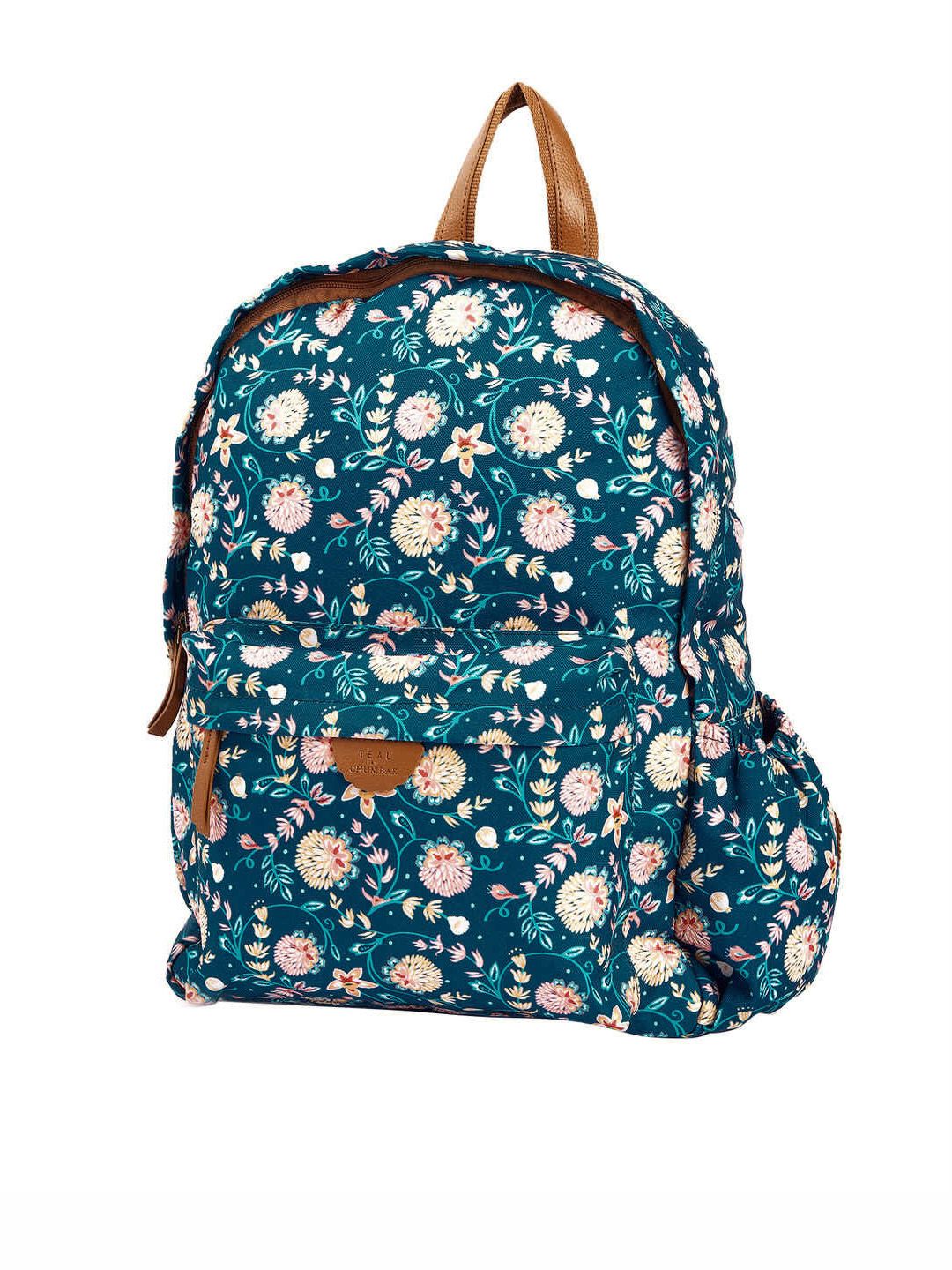 TEAL BY CHUMBAK Women Printed Light Weight Medium Back Pack