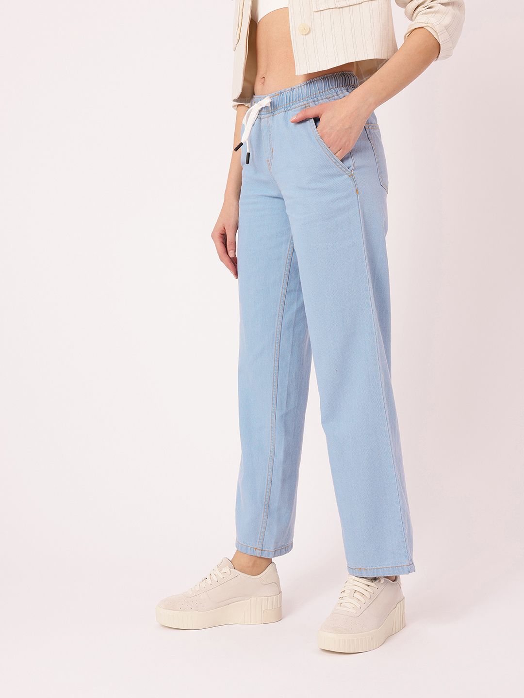 DressBerry Women Urban Classic Chic Baggy  Jeans
