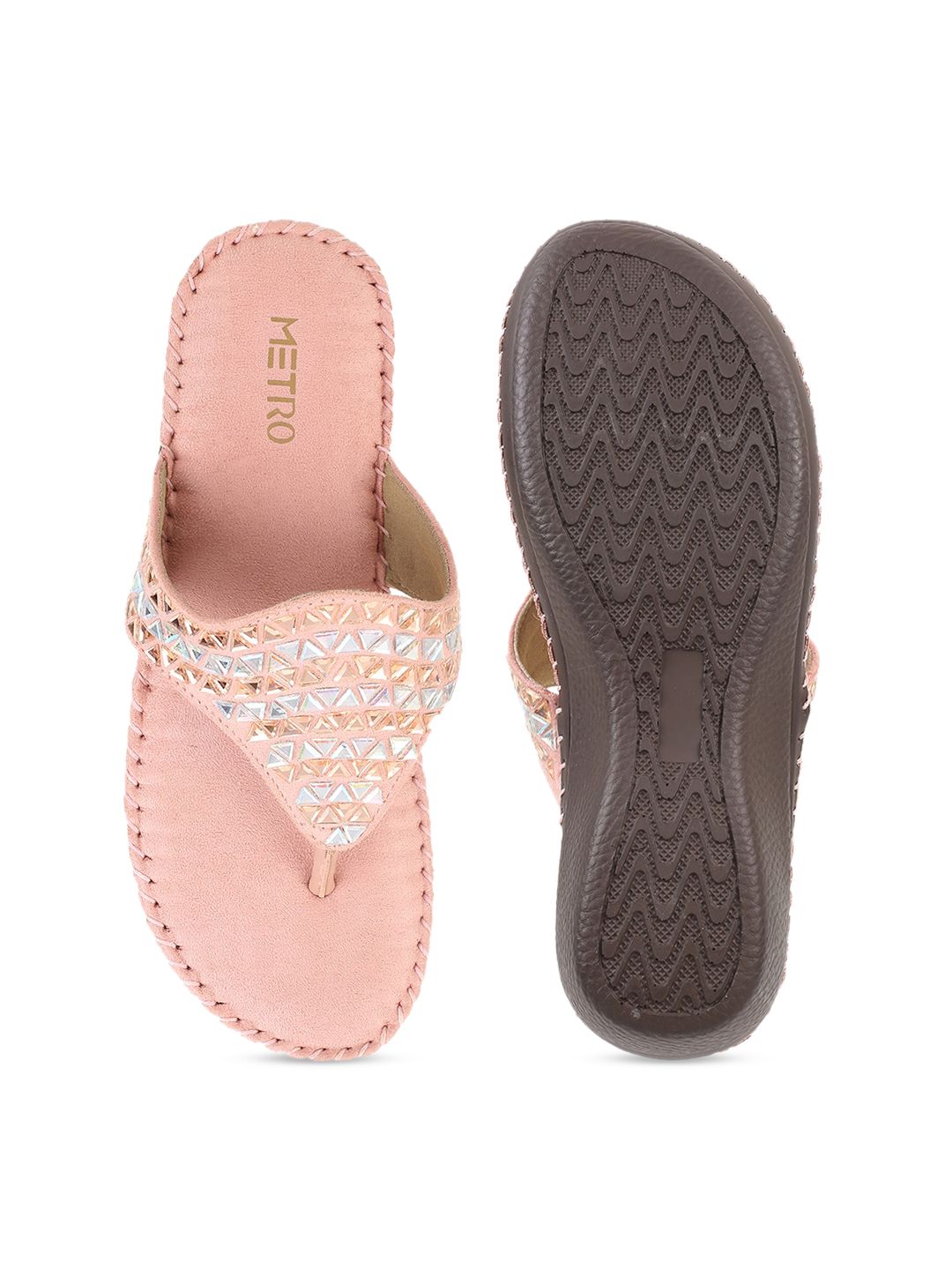 Metro Embellished Comfort Heels