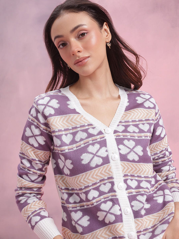 DressBerry Conversational Design Cardigan