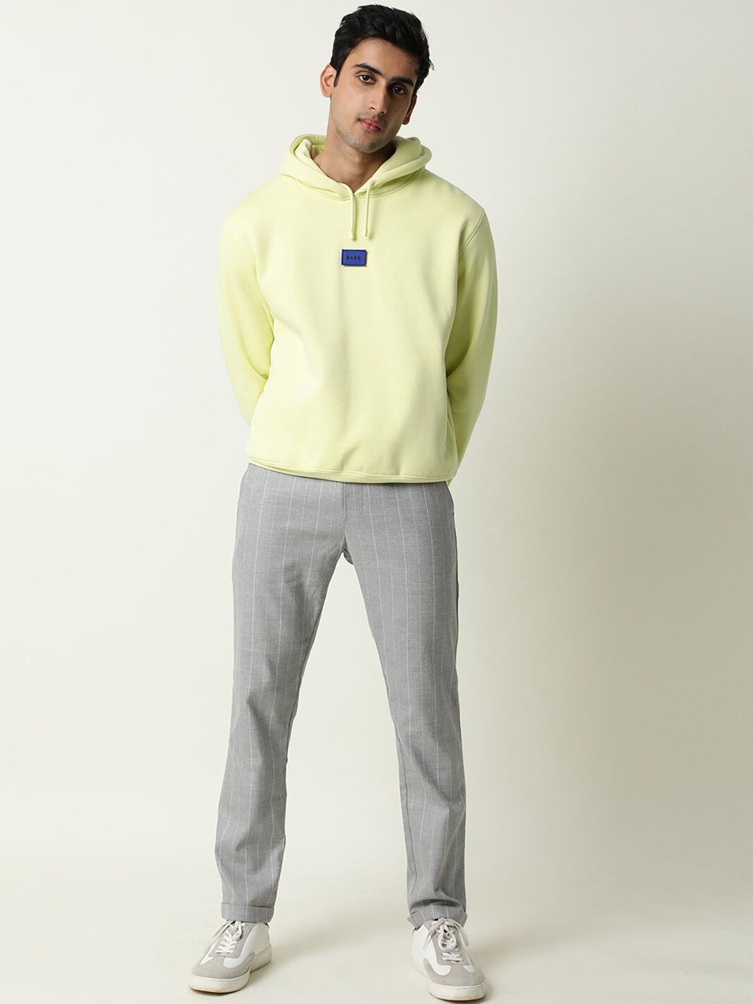 RARE RABBIT Men Slim Fit Trousers