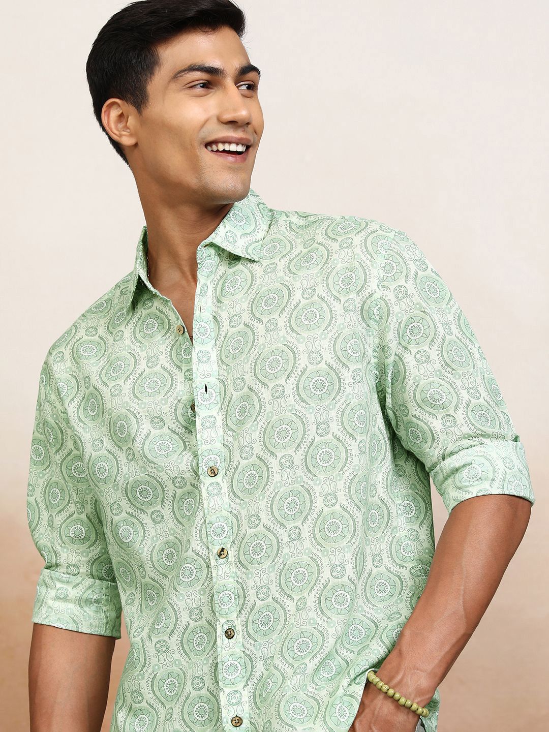 Highlander Men Printed Relaxed Shirt