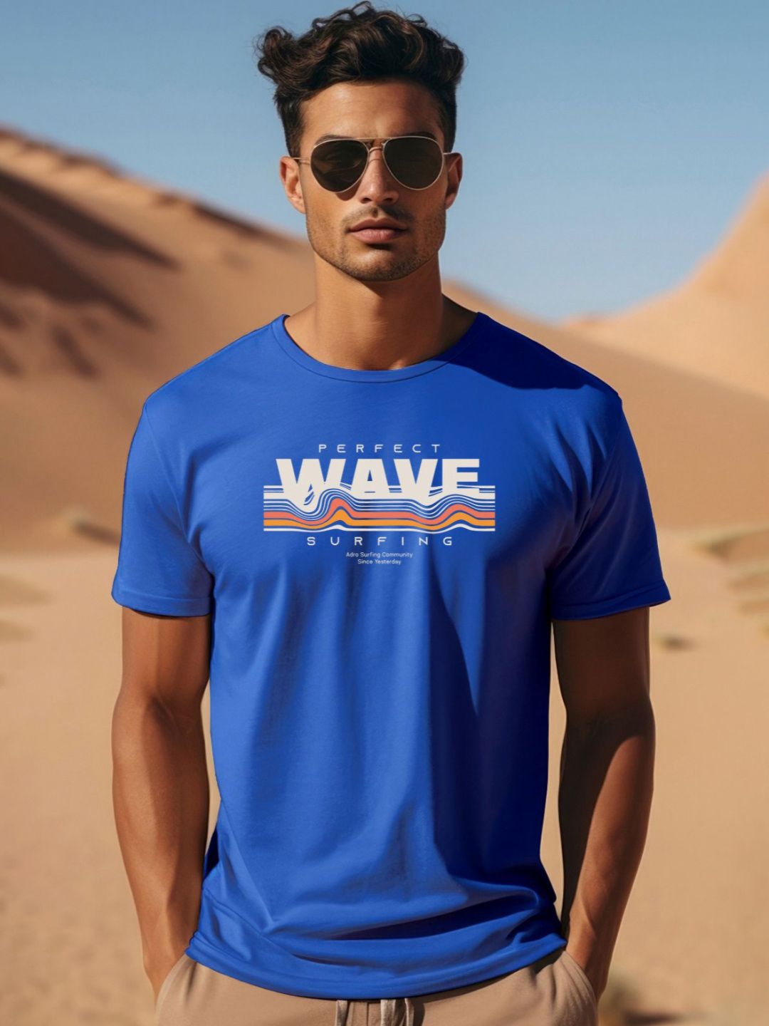 ADRO Men Printed T-shirt