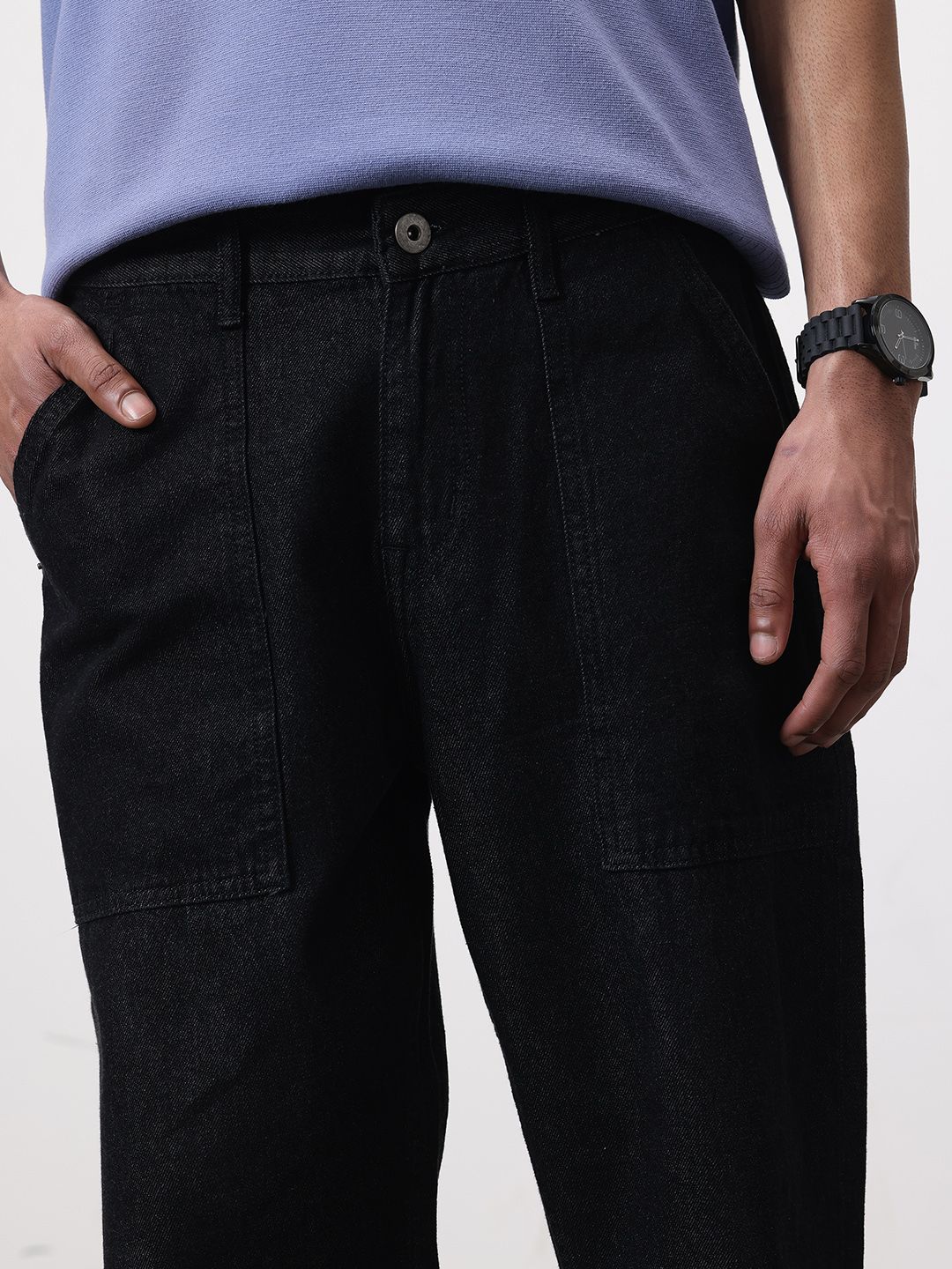 ether Men Straight Fit Jeans