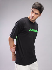 ADRO Men Typography Printed Pockets T-shirt