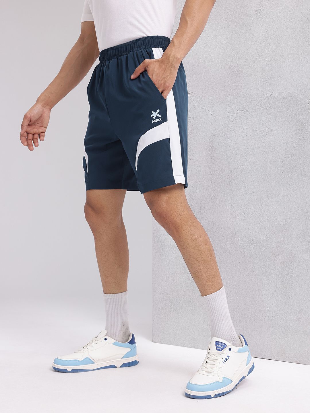 HRX by Hrithik Roshan Men Striped Lifestyle Shorts