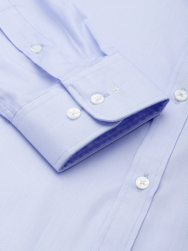 Park Avenue Slim Fit Textured Formal Shirt