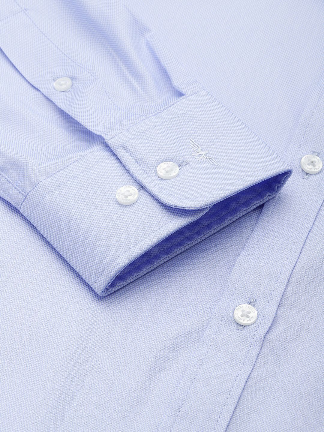 Park Avenue Slim Fit Textured Formal Shirt