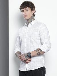 The Indian Garage Co Slim Fit Checked Casual Shirt