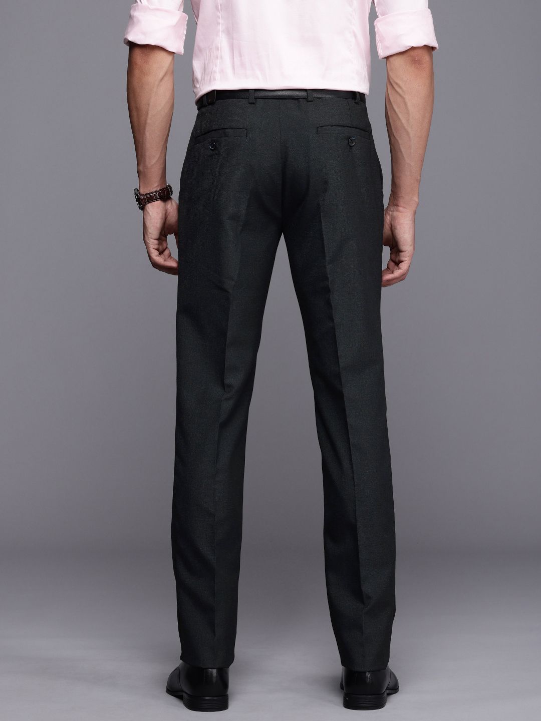 Raymond Men Slim Fit Formal Trousers