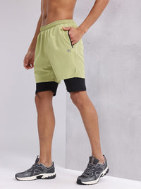 HRX by Hrithik Roshan Men Reflective Detail Rapid-Dry Running Shorts