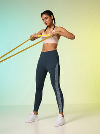 HRX by Hrithik Roshan Women Rapid-Dry Printed Training Tights