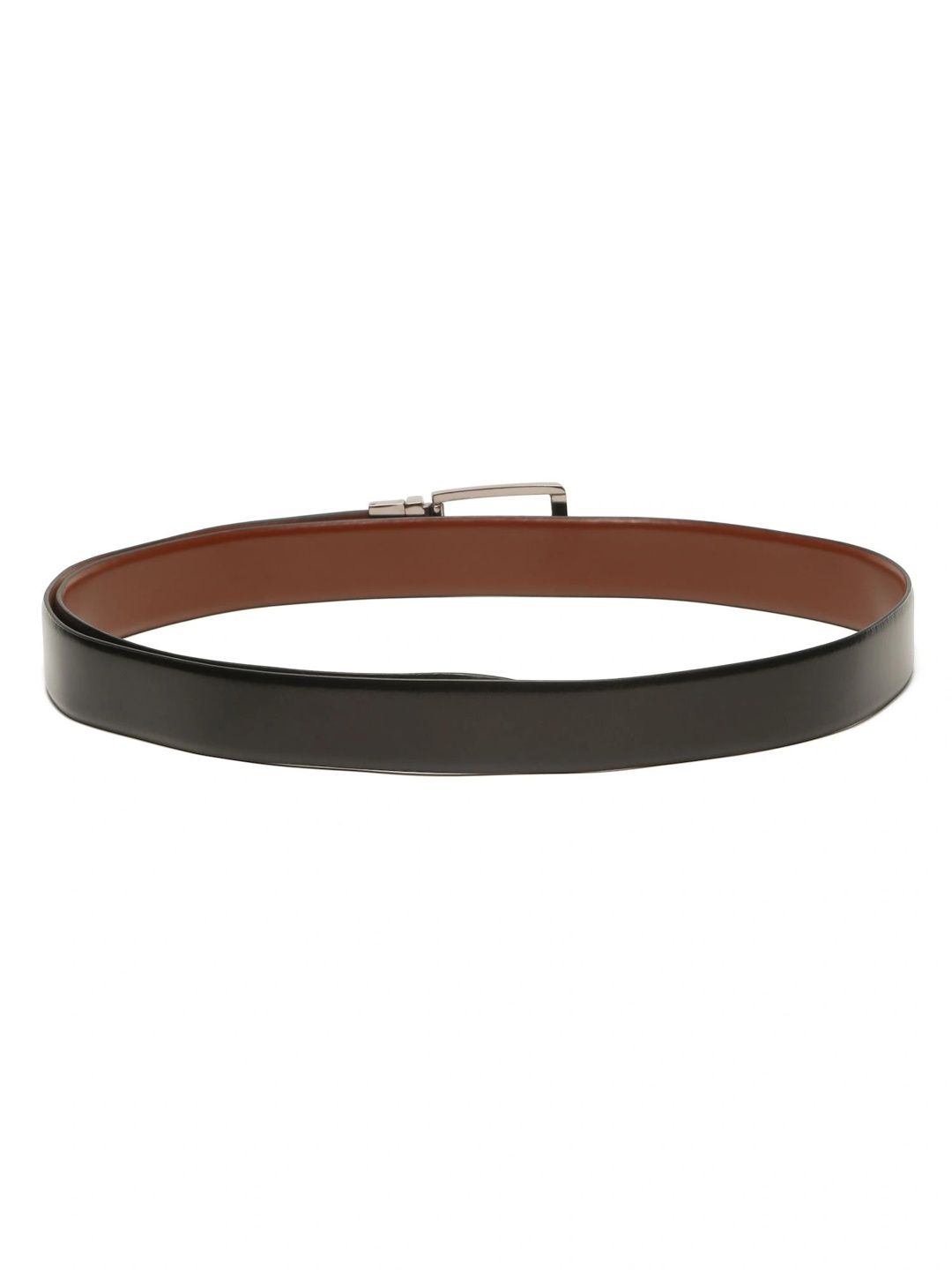 Teakwood Leathers Men Leather Reversible Formal Belt