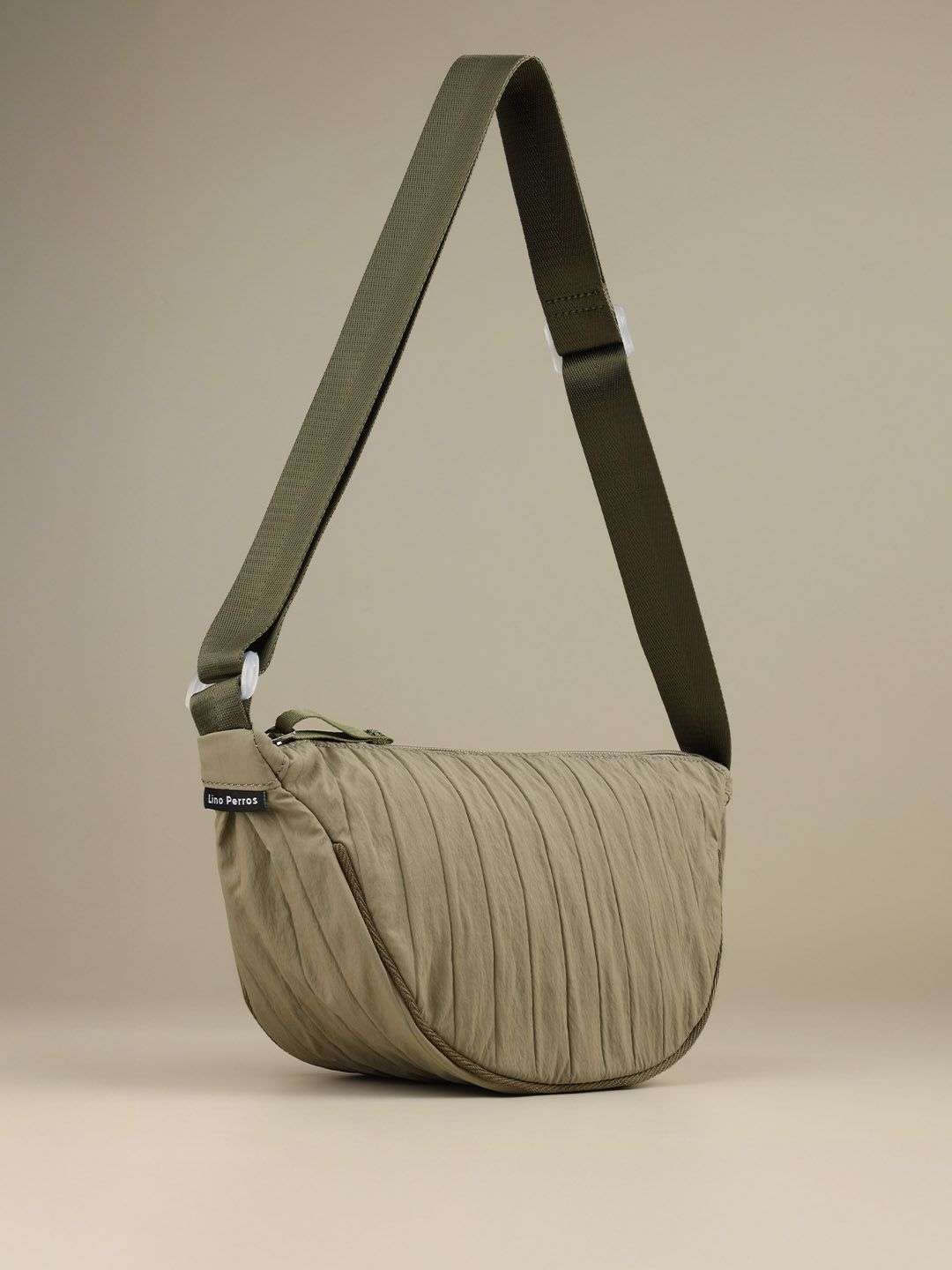 Lino Perros Textured Structured Sling Bag