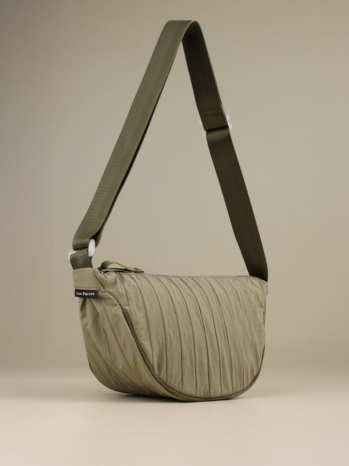 Lino Perros Textured Structured Sling Bag
