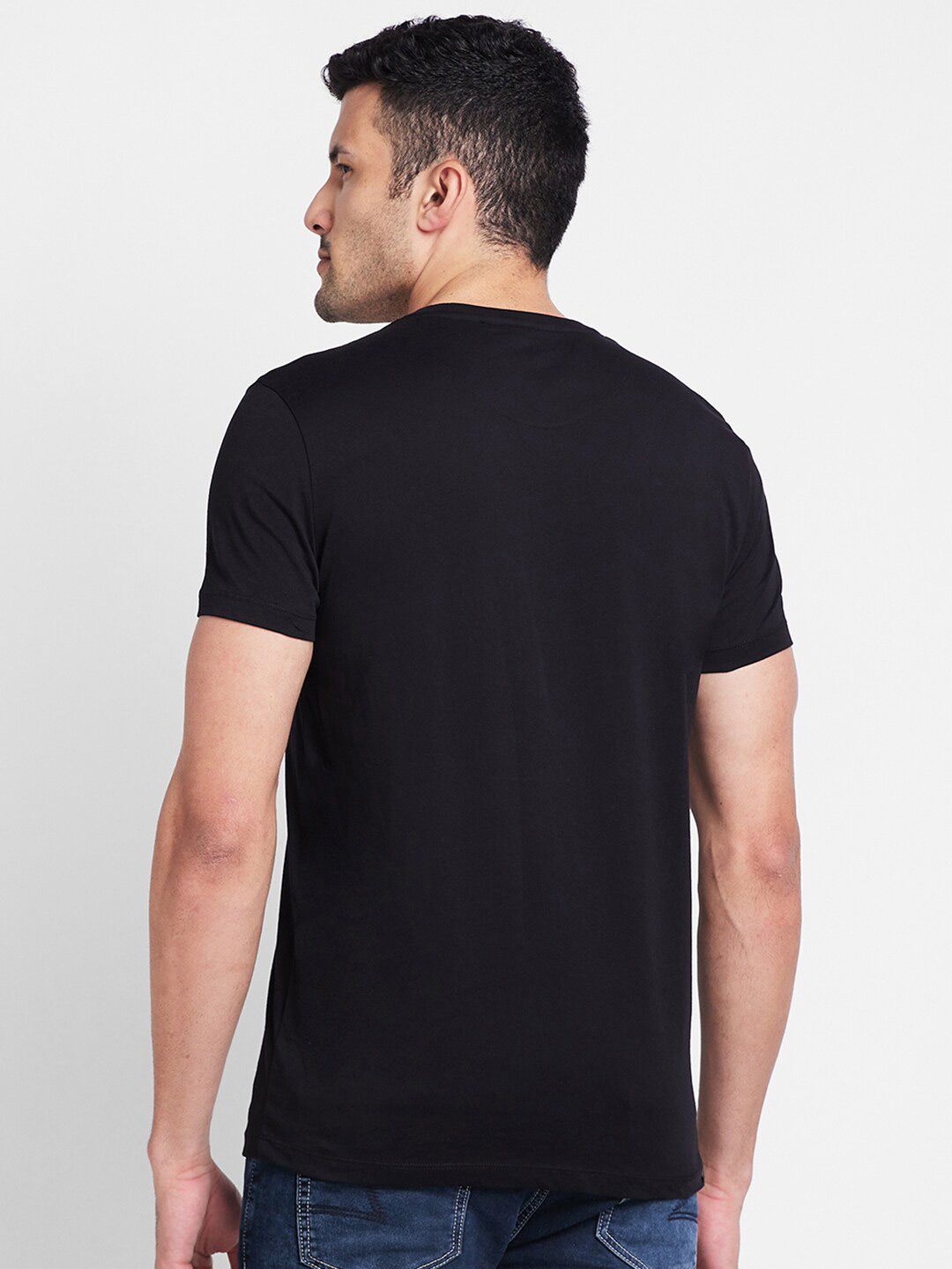 Being Human Typography Printed Round Neck T-shirt