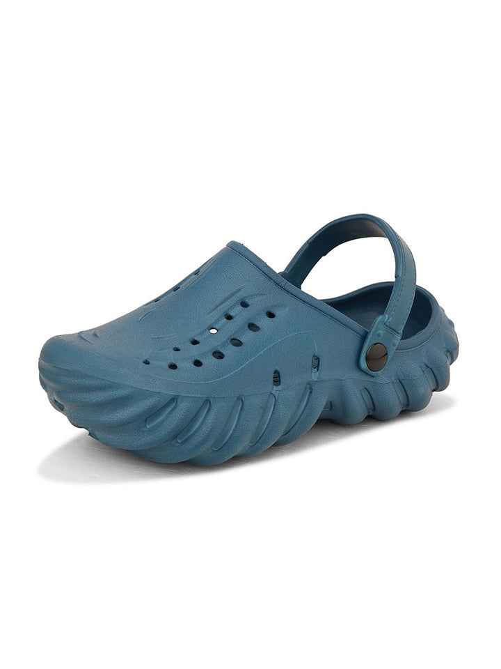 HRX by Hrithik Roshan Men Teal Blue Rubber Clogs