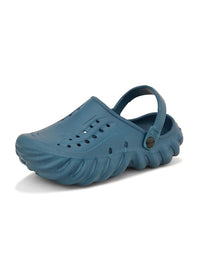 HRX by Hrithik Roshan Men Teal Blue Rubber Clogs