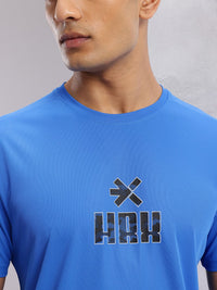 HRX by Hrithik Roshan Brand Logo Print Rapid-Dry Training T-shirt