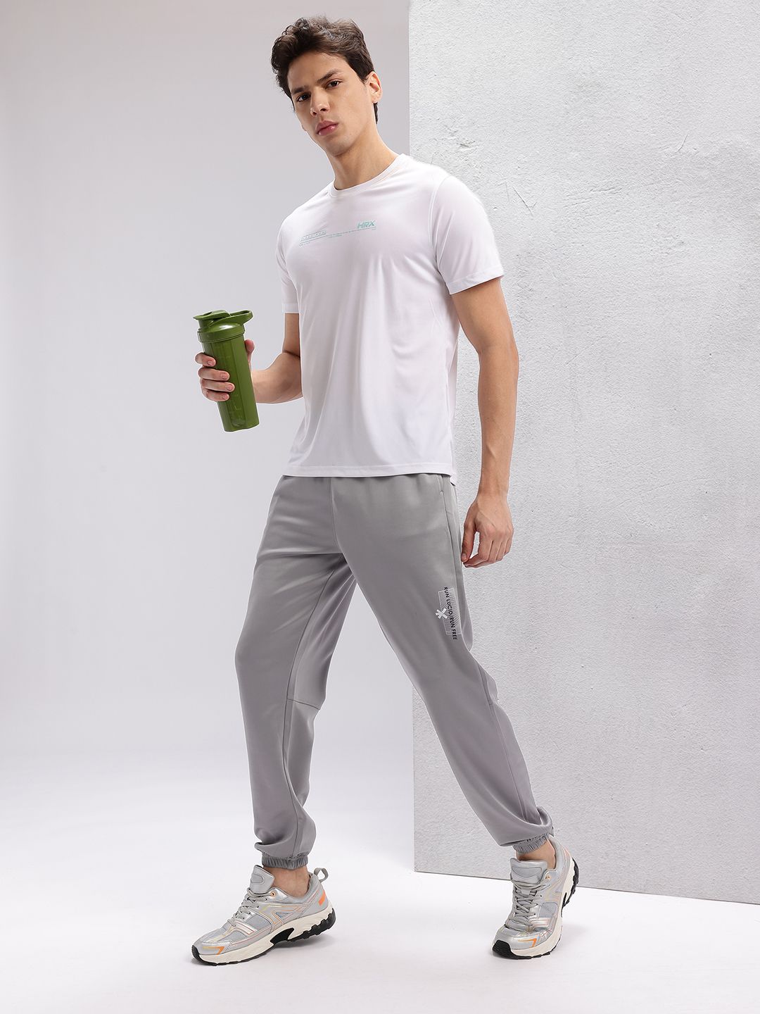 HRX by Hrithik Roshan Men Paneled Rapid-Dry Running Track pants