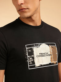 T-shirt logo jenama sambungan Perancis