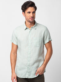 SPYKAR Men Casual Linen Shirt