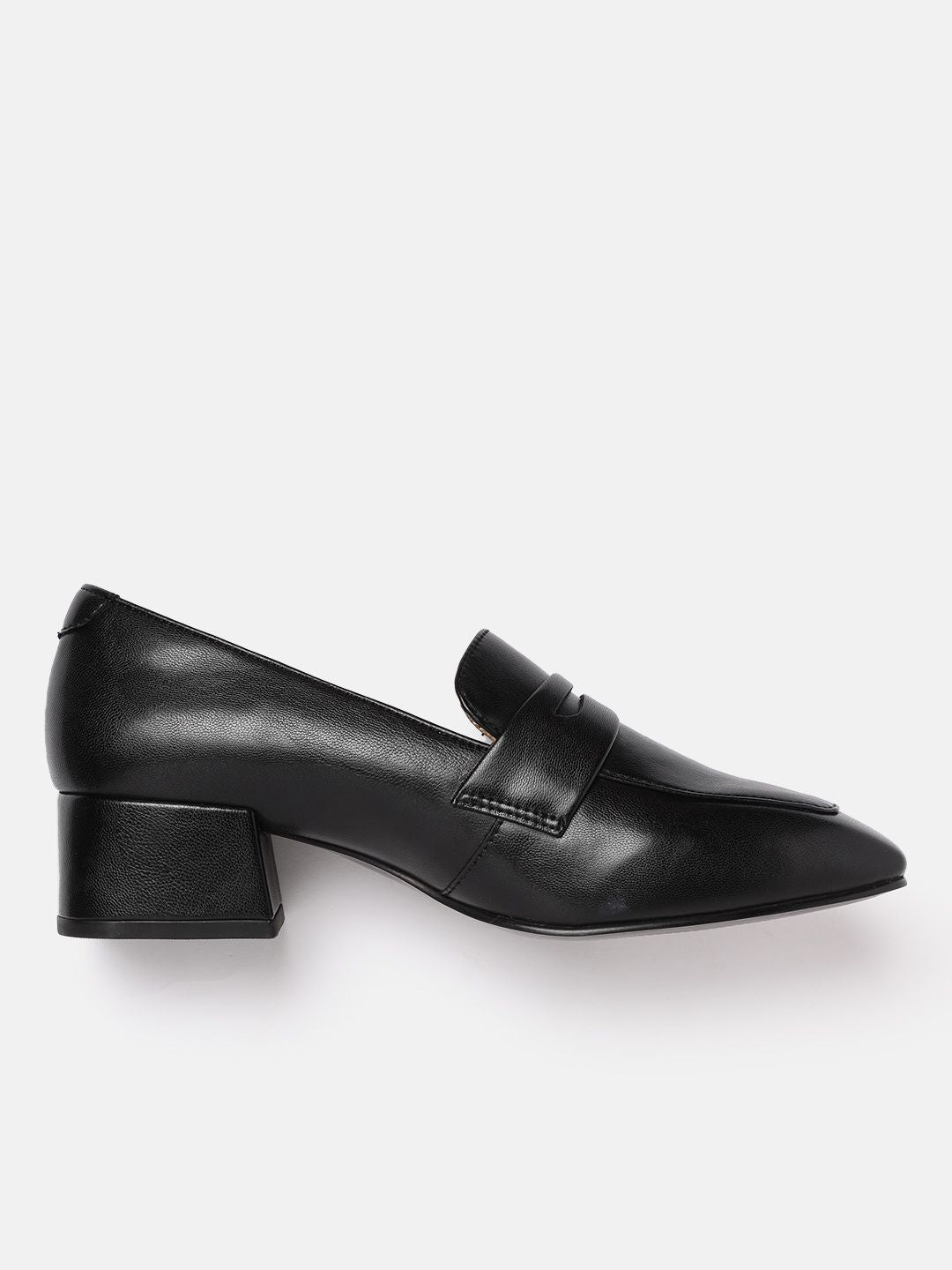 Lino Perros Women Block Heel Penny Loafers