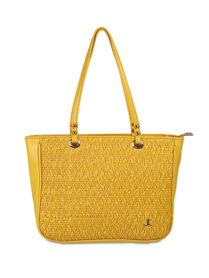 Mochi Women Oversized Textured Tote Bag