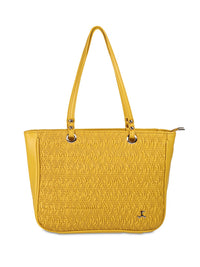 Mochi Women Oversized Textured Tote Bag