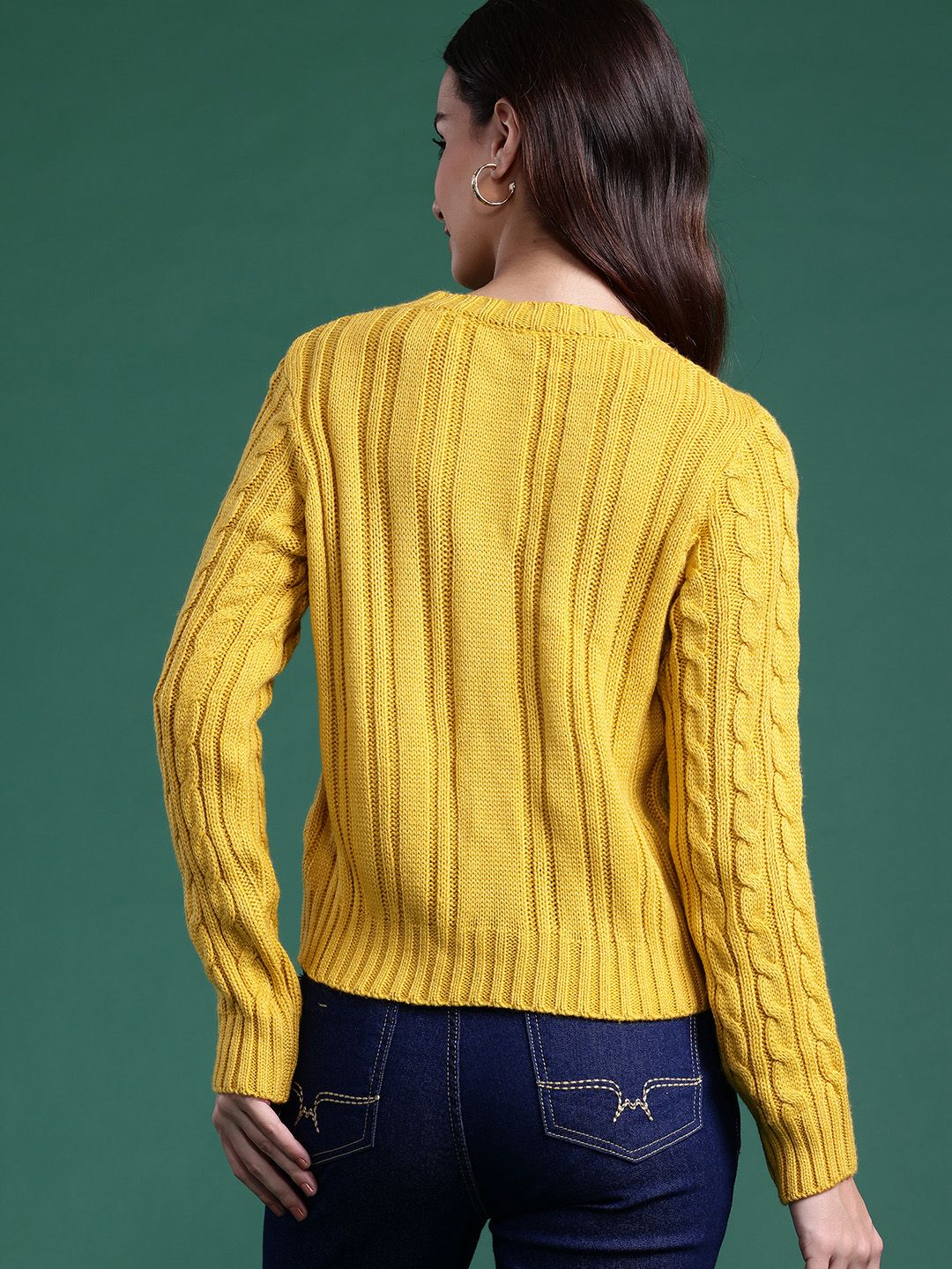 DressBerry Cable Knit Pullover