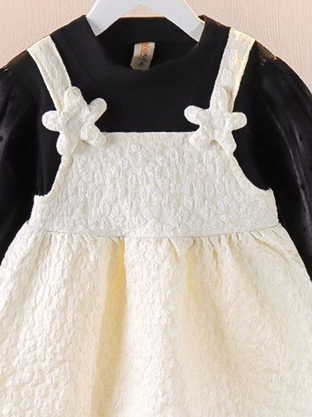 YK Girls Shoulder Straps Pinafore Dress