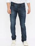 SPYKAR Men Kano Slim Fit Low-Rise Light Fade Stretchable Clean Look Jeans