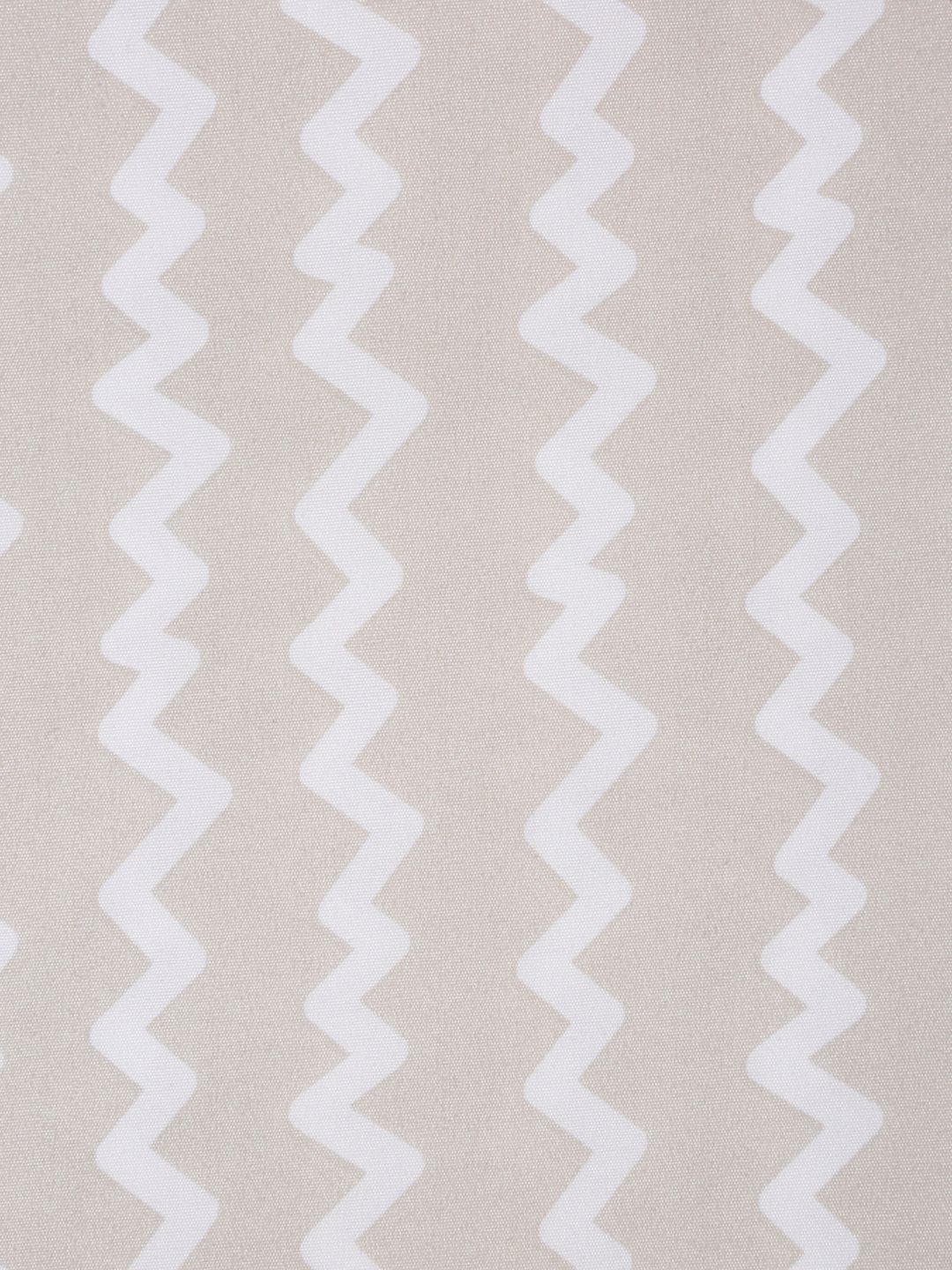 KLOTTHE Beige Chevron Cotton 300 TC Dilengkapi Cadar Bujang Halus dengan Sarung Bantal-87 x 59 inci