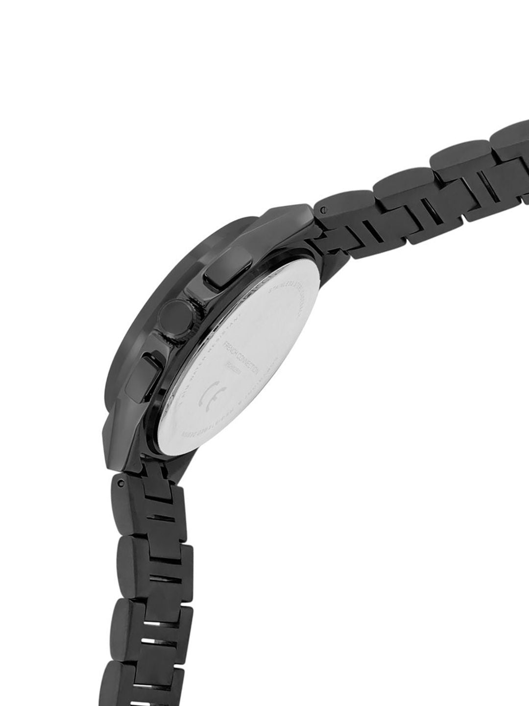 French Connection Men Dial & Stainless Steel Bracelet Style Straps Analogue Watch FCH02BM