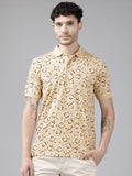 Park Avenue Printed Polo Collar T-shirt