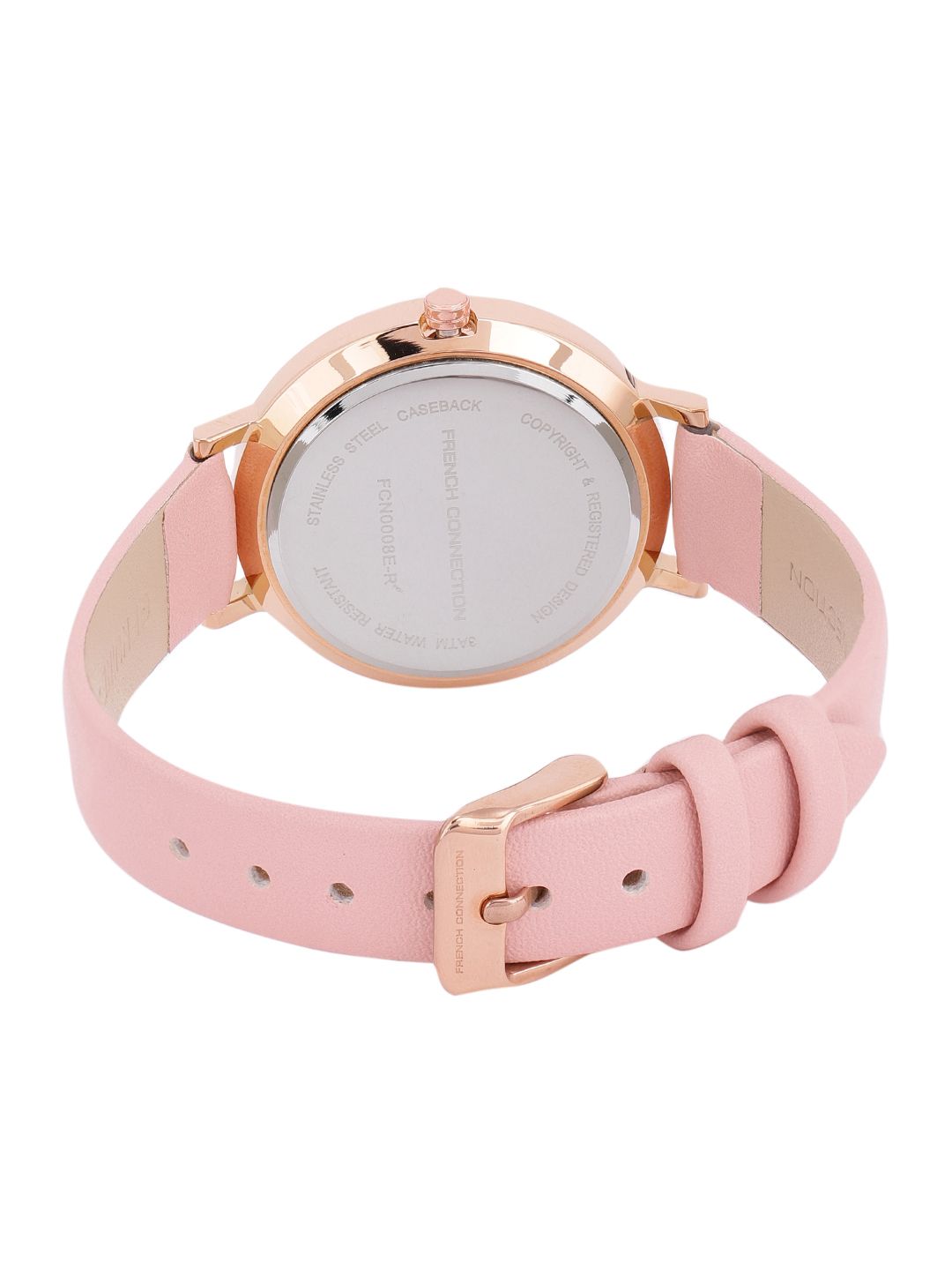 French Connection Women Pink Analogue Watch FCN0008E-R
