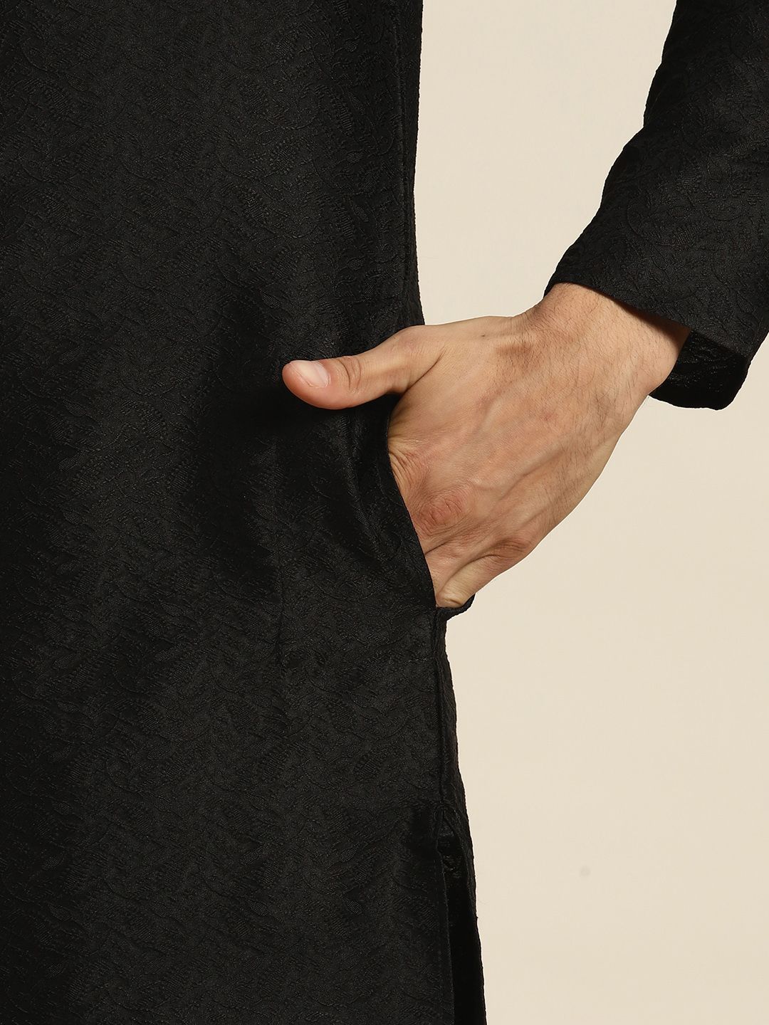 SOJANYA Kurta Motif Etnik Rekaan Tenunan