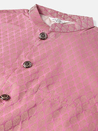 SOJANYA PLUS Self Design Pure Cotton Kurta With Pyjamas & With Nehru Jacket