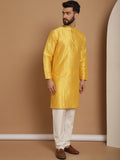 Anouk Ethnic Motifs Embroidered Straight Kurta with Churidar