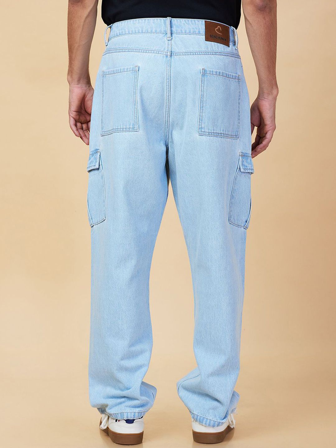 Being Human Men Low Distress Jeans