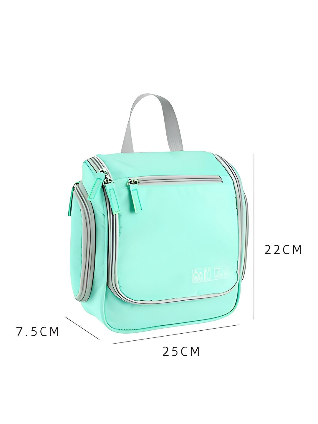 Cortina Green Water Resistant Makeup Organiser